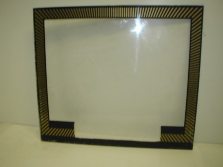 25 Inch Monitor Plexi (Item #13) (1/4 X 23 11/16 Wide X 20 11/16 Tall) (Has One Scratch In Middle) $34.99